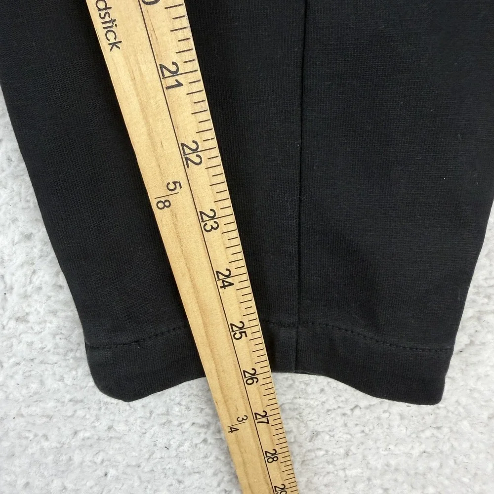YoungLA Chino Pants Mens 32 Black Regular Fit Elastic Waist Tapered Casual 32x26